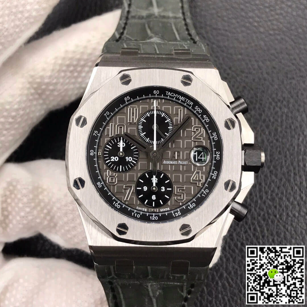 Audemars Piguet Royal Oak Offshore 26470ST.OO.A104CR.01 JF Factory 1:1 Best Edition Replica Watch Grey Dial